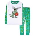 DAUGHTER QUEEN Boys &amp; Girls 100% Cotton Halloween &amp; Christmas PJS 18M-12Y