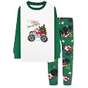 DAUGHTER QUEEN Boys &amp; Girls 100% Cotton Halloween &amp; Christmas PJS 18M-12Y