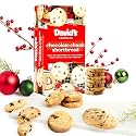 David's Cookies Mini Shortbread Chocolate Chunk Cookies 1 Pack - Traditional Scottish Style Butter Cookies, OU Kosher Certified, Decadent Gourmet Shortbread Cookie Snack Box for Tea, Coffee, & Gifting