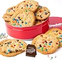 David's Jumbo Birthday Cookies with M&M'S® Chocolate Candies, 8 x 4.5 Oz