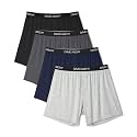 DAVID ARCHY Men's Bamboo Rayon Boxers, Cooling Breathable Underwear