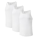 DAVID ARCHY Men's Ultra Soft Micro Modal Tank Top Undershirts, 3 Pack