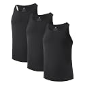 DAVID ARCHY Men's Ultra Soft Micro Modal Tank Top Undershirts, 3 Pack