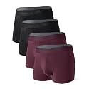 DAVID ARCHY Men's Underwear Modal Boxer Briefs Trunks Multi-Pack