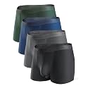 DAVID ARCHY Men's Underwear Modal Boxer Briefs Trunks Multi-Pack