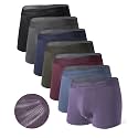 DAVID ARCHY Men's Underwear Modal Boxer Briefs Trunks Multi-Pack