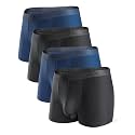 DAVID ARCHY Men's Underwear Modal Boxer Briefs Trunks Multi-Pack