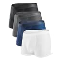 DAVID ARCHY Men's Underwear Modal Boxer Briefs Trunks Multi-Pack