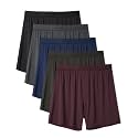DAVID ARCHY Modal Boxers for Men 3/5 Pack – Ultra-Soft, Loose &amp; Breathable