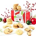 David’s Cookies Shortbread Cookies – Merry Christmas Sweet Sampler Tin