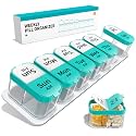 Large Weekly Pill Organizer 2 Times a Day for Vitamin, Medicine, Supplement
