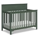 DaVinci Autumn 4-in-1 Convertible Baby Crib, Forest Green