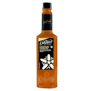 davinci gourmet elderflower flavoured syrup 750 ml