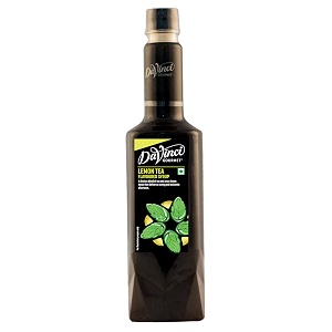 davinci gourmet lemon tea flavoured syrup  750ml bottle  zesty citrus syrup for iced tea lemonades mocktails cocktails amp desserts  caf-style syrup for home amp horeca use