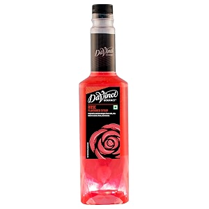davinci gourmet rose flavoured syrup 750 ml