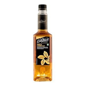 davinci gourmet vanilla flavoured syrup 750ml liquid  smooth amp creamy syrup for coffee desserts cocktails amp beverages  premium caf style syrup for home bar amp restaurant use