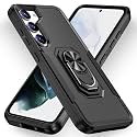 Case for Galaxy S23,Galaxy S23 5G Case Heavy Duty Rugged Shockproof Protective Cover Case for Galaxy S23 (Black)