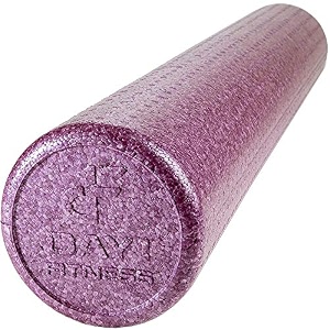 day 1 fitness solid purple high density foam roller 3639 high density foam roller