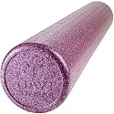 Day 1 Fitness Solid Purple High Density Foam Roller 36' High Density Foam Roller