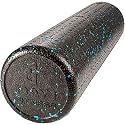Day 1 Fitness Speckled Blue High Density Foam Roller 24' High Density Foam Roller