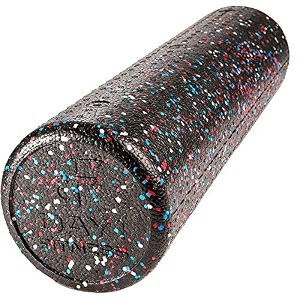 day 1 fitness speckled red white amp blue usa colors high density foam roller 2439 high density foam roller