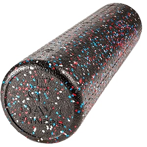 day 1 fitness speckled red white amp blue usa colors high density foam roller 2439 high density foam roller