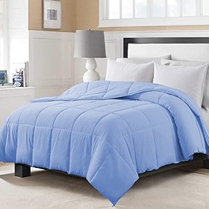 day care - 150 gsm ac comforter hotel quality-down alternative comforter 9234 x 10634 inches233cm x 269cm - all season ac comforterblanketquiltrajai king sizesky blue