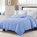Day Care - 150 GSM AC Comforter Hotel Quality-Down Alternative Comforter (90" x 100" Inches/228cm x 254cm) - All Season |AC Comforter/Blanket/Quilt/Rajai Double Bed|Sky Blue