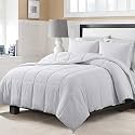 Day Care - 150 GSM AC Comforter Hotel Quality-Down Alternative Comforter (90" x 90" Inches/228cm x 228cm) - All Season |AC Comforter/Blanket/Quilt/Rajai Queen Size|White