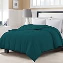Day Care - 200 GSM Soft AC Comforter Hotel Quality-Down Alternative Comforter (90" x 100" Inches/228cm x 254cm) - All Season |AC Comforter/Blanket/Quilt/Rajai Double Bed|Teal
