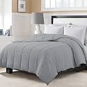 Day Care - 200 GSM Soft AC Comforter Hotel Quality-Down Alternative Comforter (60" x 90" Inches/152cm x 228cm) - All Season |AC Comforter/Blanket/Quilt/Rajai Single Bed|Silver