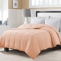 Day Care - 200 GSM Soft AC Comforter Hotel Quality-Down Alternative Comforter (92" x 106" Inches/233cm x 269cm) - All Season |AC Comforter/Blanket/Quilt/Rajai King Size|Peach