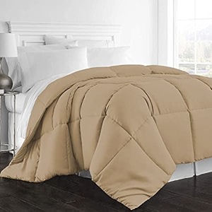 day care - quilted bedding comforter for winter 300gsm comforter 9034 x 9034 inches228cm x 228cm - queen size comforterbeige