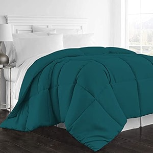 day care - quilted bedding comforter for winter 300gsm comforter 6034 x 9034 inches152cm x 228cm - single bed comforterteal