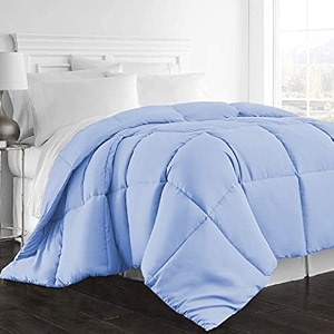 day care - quilted bedding comforter for winter 300gsm comforter 9034 x 9034 inches228cm x 228cm - queen size comfortersky blue