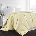 Day Care - Quilted Bedding Comforter for Winter 300|GSM Comforter (90" x 100" Inches/228cm x 254cm) - Double Bed Comforter|Ivory