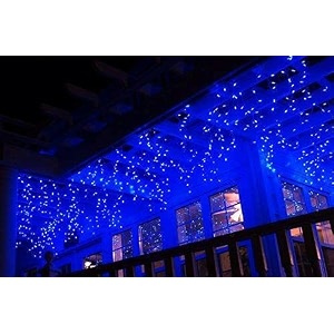 daybetter 15 meter 30 led decorative pixel led stringrice light  36 feet single colour diwali still led ladi string light for home decor christmas diwali and festive decoration blue tar-k1