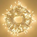 DAYBETTER® 15 Meter 30 LED Decorative Pixel Led String/Rice Light | 36 Feet Single Colour Diwali Still Led Ladi String Light for Home Decor, Christmas, Diwali and (Warm White) Tar-Q1