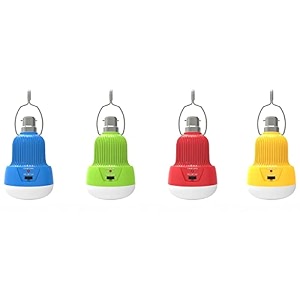 daybetter 15 watt inverter rechargeable emergency bulb led bulb extra bright light acdc for home festival long battery life upto 4 h tar-e1-01