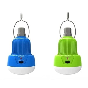 daybetter 15 watt inverter rechargeable emergency bulb led bulb extra bright light acdc for home festival long battery life upto 4 h tar-n1