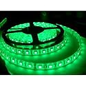 DAYBETTER® 4 Meter 2835 Cove Led Light Non Waterproof Fall Ceiling Light for Diwali,Chritmas Home Decoration with Adaptor/Drivers (Green,60 Led/Meter) TAR-E1-01