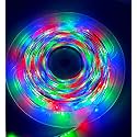 DAYBETTER® 4 Meter 2835 Cove Led Light Home Non Waterproof Fall Ceiling Light for Diwali,Chritmas Home Decoration with Adaptor/Drivers (Multi,60 Led/Meter) TAR-E1-01