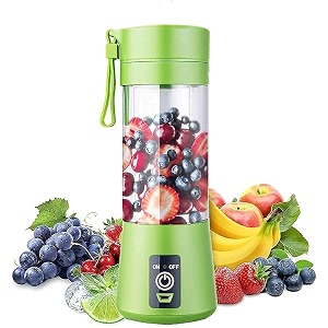 daybetter 6 blade smoothie maker amp portable electric usb juice maker juicer mixer rechargeable bottle amp portable fruit blender maker protein shakermulti small tar-a-01 - plastic 100 watts