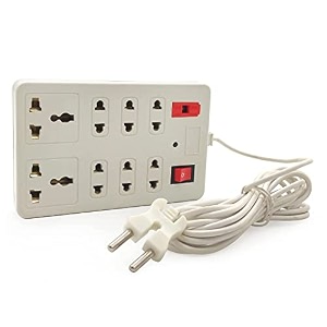 daybetter 81 wall mini extension cord with 6 amp for indian sockets master switch indicator led extension board tar-e1-01