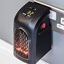DAYBETTER® Electric Handy Room Heater with Button Controls 400 Watt Fan Room Heater (Black) TAR1-01