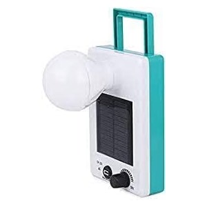 daybetter rechargeable with solar panel 12 watt bright white light led bulb and electric charging for emergency tar-b-01