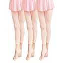 Daydance Girl's Women's Footless Tights for Dance, Balle, Gymnasics