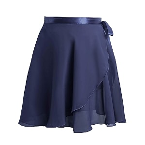 daydance girls women sheer ballet skirts wrap chiffon over scarf for dancing