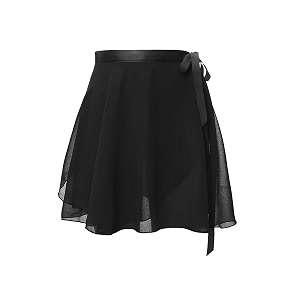 daydance girls women sheer ballet skirts wrap chiffon over scarf for dancing