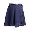 Daydance Girls Women Sheer Ballet Skirts Wrap Chiffon Over Scarf for Dancing